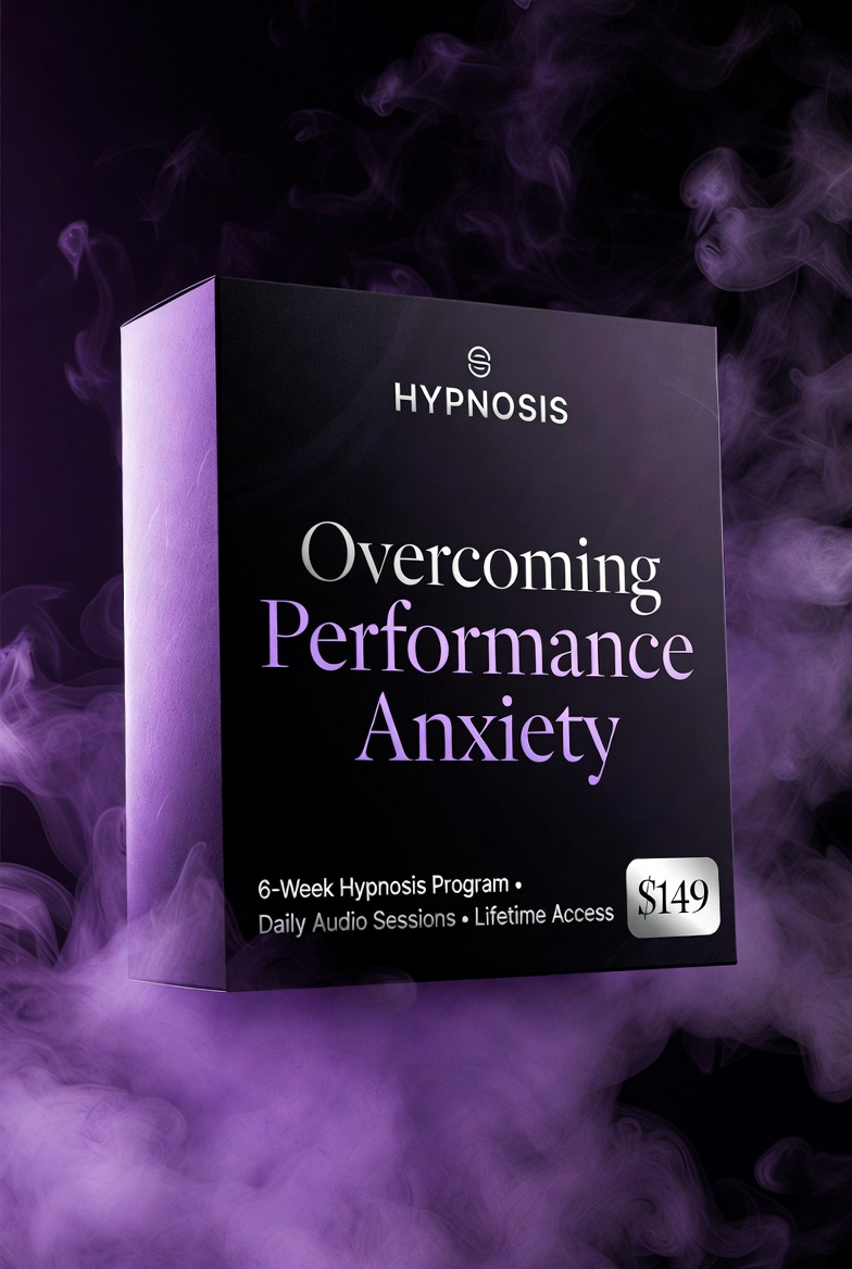 Overcoming Performance Anxiety course cover